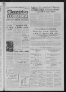 Gazeta Lubuska : dziennik Polskiej Zjednoczonej Partii Robotniczej : Gorzów - Zielona Góra R. XXXVII Nr 144 (21 czerwca 1989). - Wyd. 1
