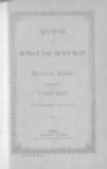 Zeitschrift der Historischen Gesellschaft f&uuml;r die Provinz Posen: Dritter Jahrgang. - Zweites Heft.
