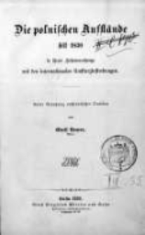 Die polnischen Aufstände seit 1830: in ihrem Zusammenhange mit den internationalen Umsturzbestrebungen
