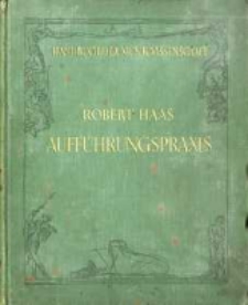 Aufführungspraxis der Musik