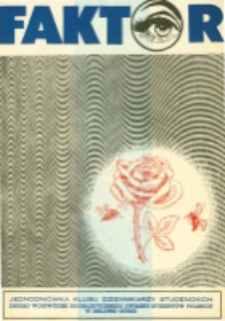 Faktor: jednodniówka Klubu Dziennikarzy Studenckich, 6 (listopad 1976)
