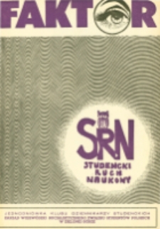 Faktor: jednodniówka Klubu Dziennikarzy Studenckich, [br. nr] (marzec 1977)