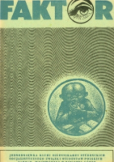 Faktor: jednodni&oacute;wka Klubu Dziennikarzy Studenckich, 22 (kwiecień 1980)