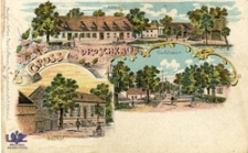 Droszków / Droschkau; Gruss aus Droschkau; Pozdrowienia z Droszkowa