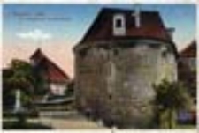 Kożuchów / Freystadt i.[n] Schl[esien]; Am Crossener Tor mit luth. Kirche