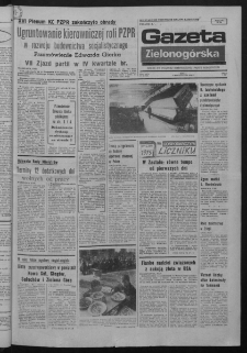 Gazeta Zielonogórska : organ KW Polskiej Zjednoczonej Partii Robotniczej R. XXIV Nr 6 (8 stycznia 1975). - Wyd. A