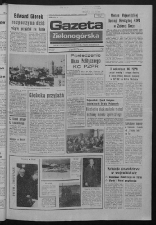 Gazeta Zielonogórska : organ KW Polskiej Zjednoczonej Partii Robotniczej R. XXIV Nr 8 (10 stycznia 1975). - Wyd. A