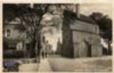 Szprotawa / Sprottau; Stadttor mit Neustraße