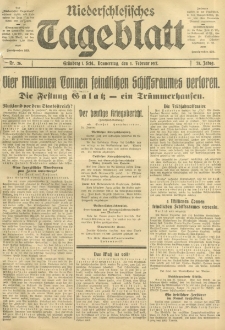 Niederschlesisches Tageblatt, no 26 (Donnerstag, den 1. Februar 1917)