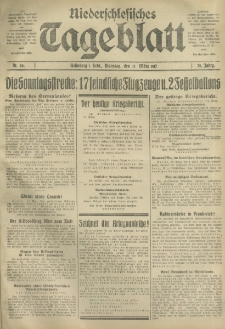 Niederschlesisches Tageblatt, no 60 (Dienstag, den 13. März 1917)