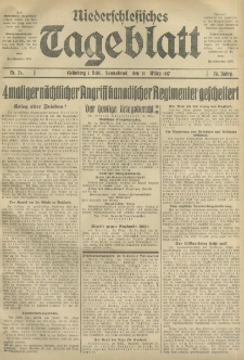 Niederschlesisches Tageblatt, no 76 (Sonnabend, den 31. März 1917)