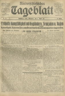 Niederschlesisches Tageblatt, no 79 (Mittwoch, den 4. April 1917)