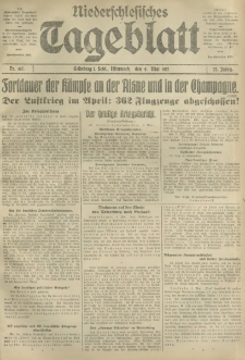 Niederschlesisches Tageblatt, no 107 (Mittwoch, den 9. Mai 1917)