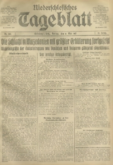 Niederschlesisches Tageblatt, no 109 (Freitag, den 11. Mai 1917)