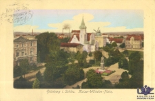 Zielona Góra / Grünberg i. Schles.; Kaiser Wilhelm Platz; Plac Bohaterów