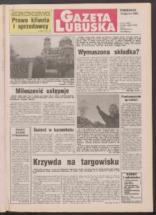 Gazeta Lubuska R. XLV [właśc. XLVI], nr 10 (13 stycznia 1997). - Wyd. 1