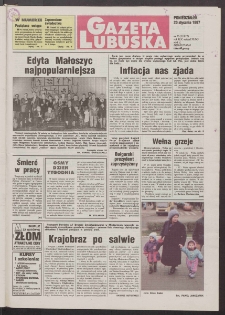 Gazeta Lubuska R. XLV [właśc. XLVI], nr 16 (20 stycznia 1997). - Wyd. 1