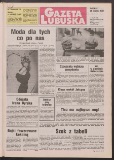 Gazeta Lubuska R. XLV [właśc. XLVI], nr 23 (28 stycznia 1997). - Wyd. 1