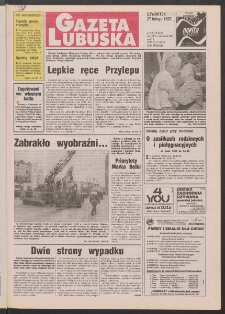 Gazeta Lubuska R. XLV [właśc. XLVI], nr 49 (27 lutego 1997). - Wyd. 1