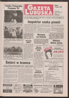Gazeta Lubuska R. XLV [właśc. XLVI], nr 60 (12 marca 1997). - Wyd. 1