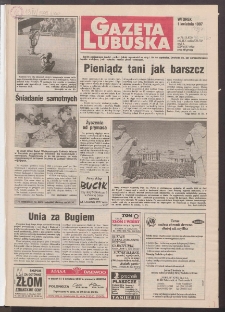 Gazeta Lubuska R. XLV [właśc. XLVI], nr 76 (1 kwietnia 1997). - Wyd. 1