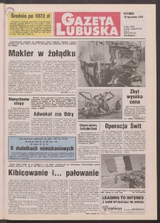 Gazeta Lubuska R. XLV [właśc. XLVI], nr 88 (15 kwietnia 1997). - Wyd. 1