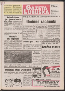Gazeta Lubuska R. XLV [właśc. XLVI], nr 117 (21 maja 1997). - Wyd. 1
