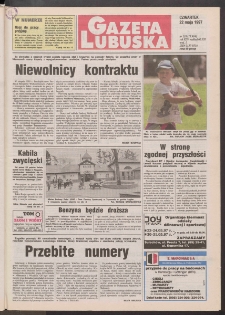 Gazeta Lubuska R. XLV [właśc. XLVI], nr 118 (22 maja 1997). - Wyd. 1