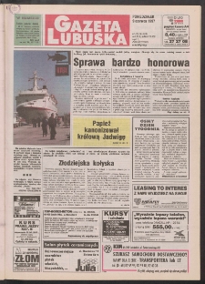 Gazeta Lubuska R. XLV [właśc. XLVI], nr 132 (9 czerwca 1997). - Wyd. 1