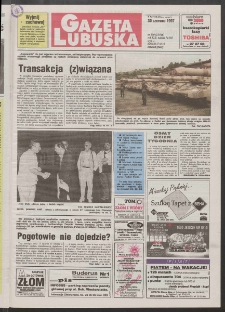 Gazeta Lubuska R. XLV [właśc. XLVI], nr 150 (30 czerwca 1997). - Wyd. 1