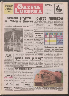 Gazeta Lubuska R. XLV [właśc. XLVI], nr 153 (3 lipca 1997). - Wyd. 1