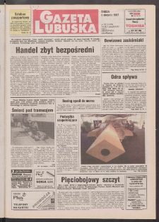 Gazeta Lubuska R. XLV [właśc. XLVI], nr 182 (6 sierpnia 1997). - Wyd. 1
