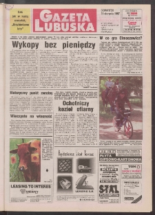Gazeta Lubuska R. XLV [właśc. XLVI], nr 194 (21 sierpnia 1997). - Wyd. 1