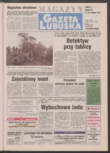Gazeta Lubuska : magazyn R. XLV [właśc. XLVI], nr 202 (30/31 sierpnia 1997). - Wyd. 1