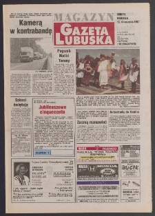 Gazeta Lubuska : magazyn R. XLV [właśc. XLVI], nr 214 (13/14 września 1997). - Wyd. 1