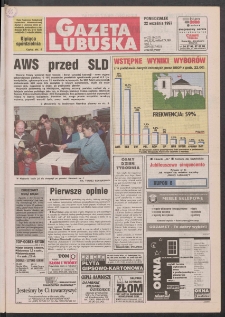Gazeta Lubuska R. XLVI, nr 221 (22 września 1997). - Wyd. 1