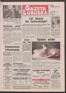 Gazeta Lubuska R. XLVI, nr 237 (10 października 1997). - Wyd. 1