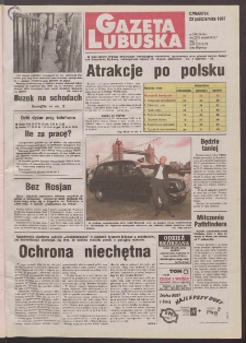 Gazeta Lubuska R. XLVI, nr 248 (23 października 1997). - Wyd. 1
