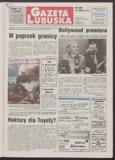 Gazeta Lubuska R. XLVI, nr 274 (25 listopada 1997). - Wyd. 1