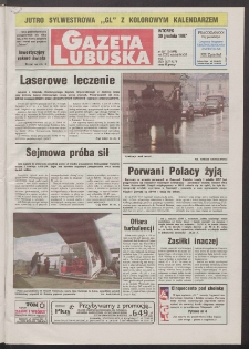 Gazeta Lubuska R. XLVI, nr 301 (30 grudnia 1997). - Wyd. 1