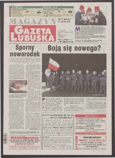 Gazeta Lubuska : magazyn R. XLVIII [właśc. XLIX], nr 6 (8/9 stycznia 2000). - Wyd. A