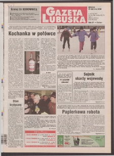 Gazeta Lubuska R. XLVIII [właśc. XLIX], nr 20 (25 stycznia 2000). - Wyd. A