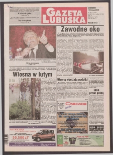 Gazeta Lubuska R. XLVIII [właśc. XLIX], nr 34 (10 lutego 2000). - Wyd. A