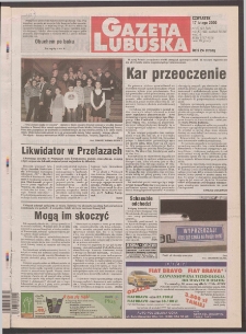 Gazeta Lubuska R. XLVIII [właśc. XLIX], nr 40 (17 lutego 2000). - Wyd. A