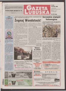 Gazeta Lubuska R. XLVIII [właśc. XLIX], nr 41 (18 lutego 2000). - Wyd. A