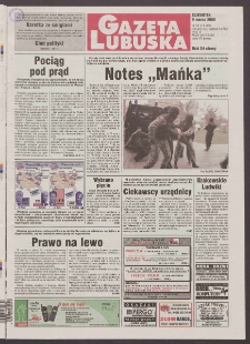 Gazeta Lubuska R. XLVIII [właśc. XLIX], nr 58 (9 marca 2000). - Wyd. A