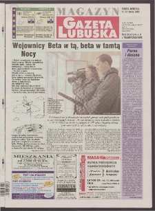 Gazeta Lubuska : magazyn R. XLVIII [właśc. XLIX], nr 60 (11/12 marca 2000). - Wyd. A