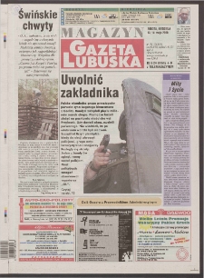 Gazeta Lubuska : magazyn R. XLVIII [właśc. XLIX], nr 111 (13/14 maja 2000). - Wyd. A
