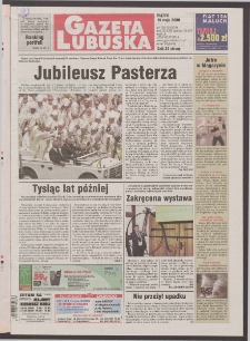 Gazeta Lubuska R. XLVIII [właśc. XLIX], nr 116 (19 maja 2000). - Wyd. A