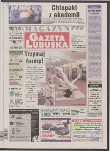 Gazeta Lubuska : magazyn R. XLVIII [właśc. XLIX], nr 117 (20/21 maja 2000). - Wyd. A